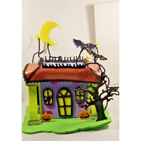 Moonlit Mischief: The Foam Glitter Haunted House by Crextology - Picture 14 of 14